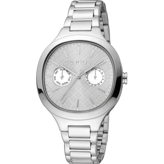 Luxurious-Ways-to-Style-the-Esprit-Silver-Watch Jag Couture London - New York