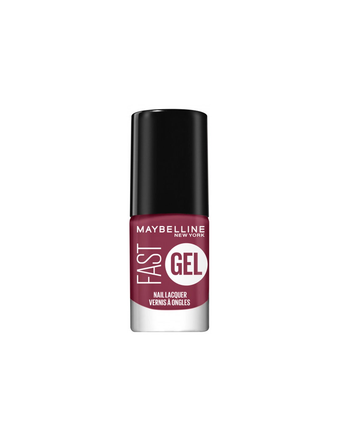 Maybelline Fast Gel Nail Lacquer 07-Pink Charge Jag Couture London - New York