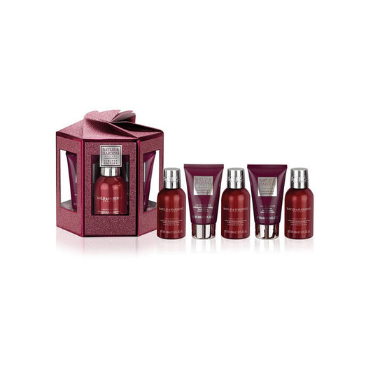 Baylis And Harding Midnight Fig And Pomegranate Hexagon Set 5 Pieces 2018 Jag Couture London - New York