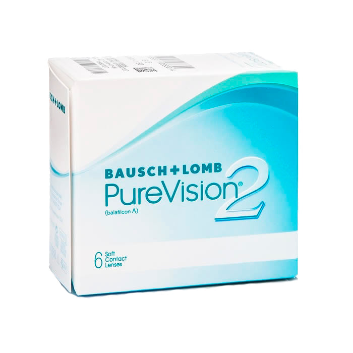 PureVision Contact Lenses Visibility Tinted -0.75 BC/86 6 Units Jag Couture London - New York