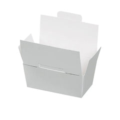 2 choc bright silver ballotin with lock top Jag Couture London - New York