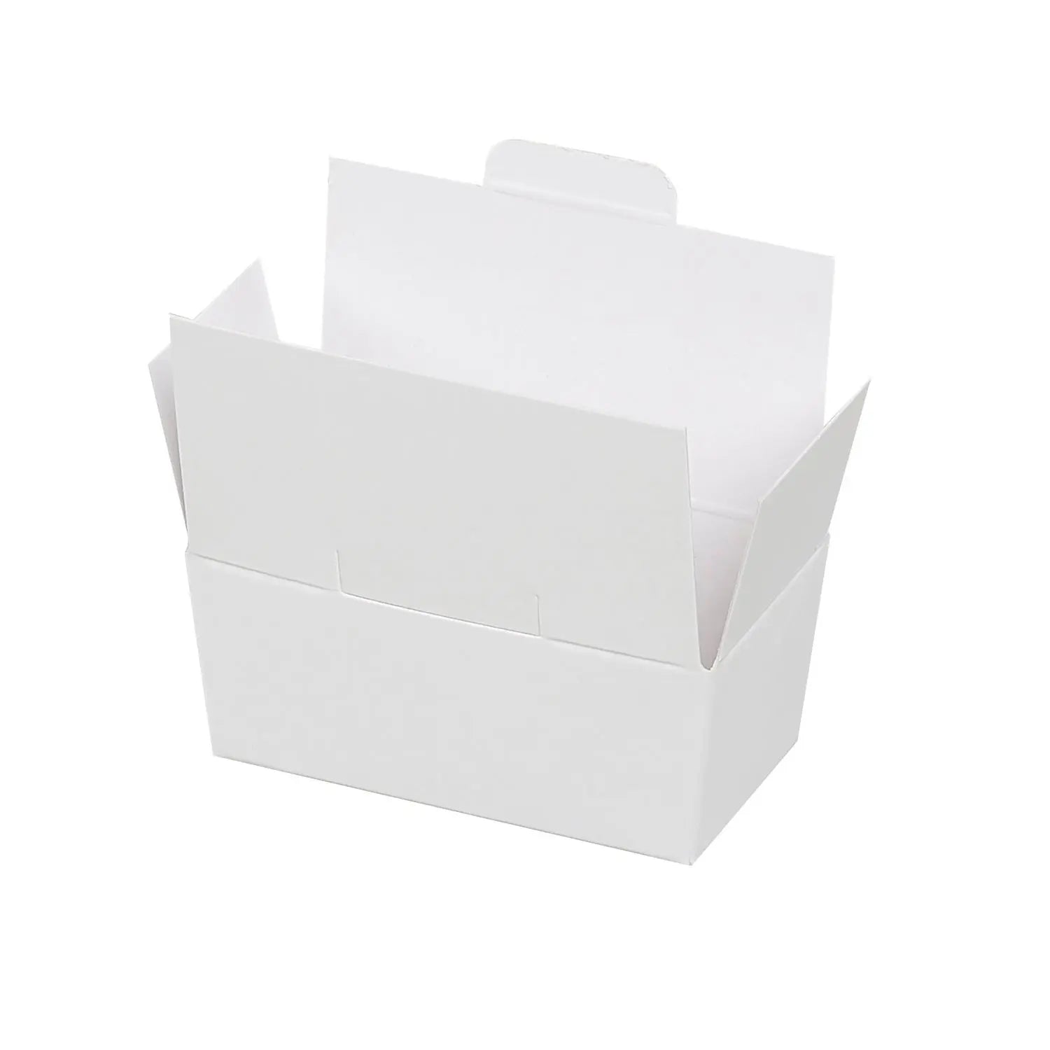 2 choc white ballotin with lock top Jag Couture London - New York