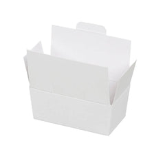 2 choc white ballotin with lock top Jag Couture London - New York