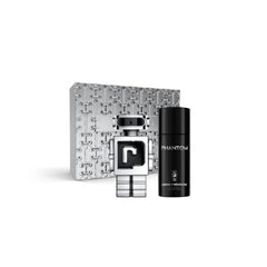 Paco Rabanne Phantom Eau De Toilette Spray 100ml Set 2 Pieces Christmas 2023 Jag Couture London - New York