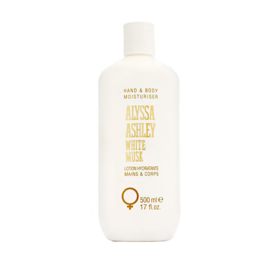 Alyssa Ashley White Musk Hand & Body Moisturiser 500ml