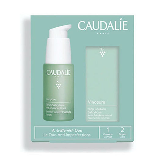 Caudalie Vinopure Set Anti-Imperfection Serum 30ml + Gift Stop Blemish Serum 15ml Jag Couture London - New York