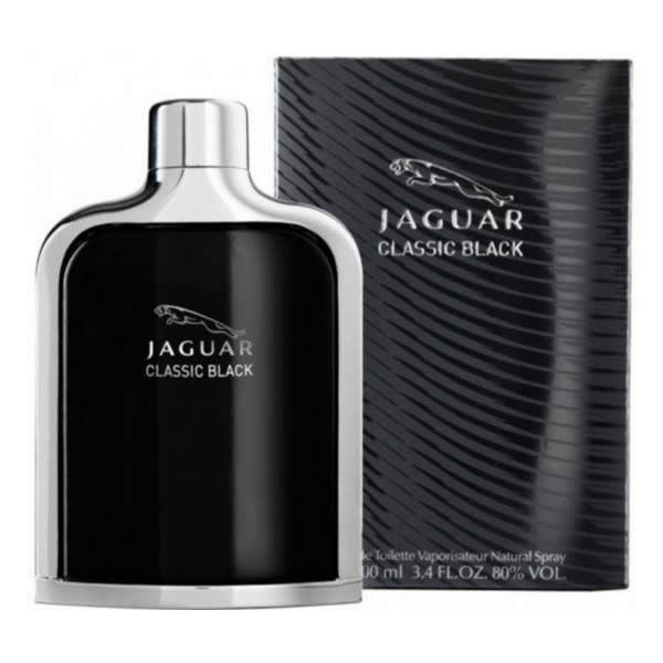 Jaguar Classic Black Eau De Toilette Spray 100ml Jag Couture London - New York