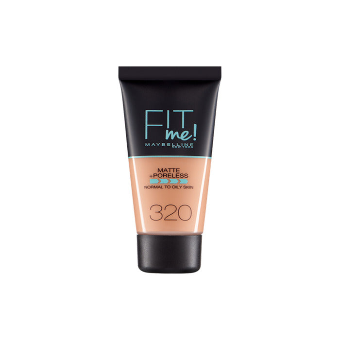 Maybelline Fit Me Matte Poreless Foundation 320 Natural Jag Couture London - New York