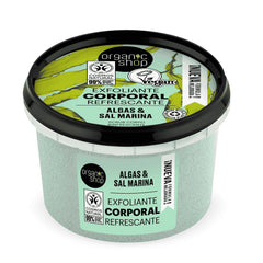 Organic Shop Refrescante Exfoliante Corporal Algas Del Atlantico 1un Jag Couture London - New York