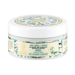 Natura Siberica Menta Abedul Retinol Mascarilla Capilar Cabello Graso 400ml Jag Couture London - New York