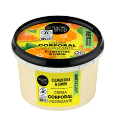 Organic Shop Clementina Crema Corporal Vigorizante 250ml Jag Couture London - New York