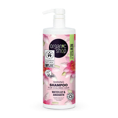 Organic Shop Water Lily Champu Cabello Teñido 1000ml Jag Couture London - New York