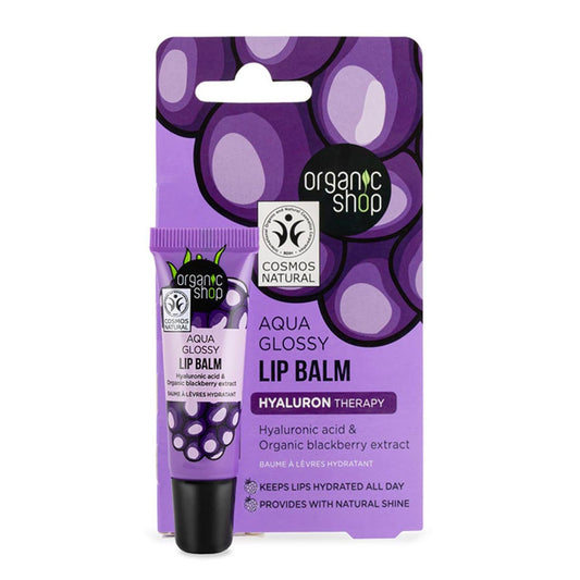 Natura Siberica Aqua Glossy Balsamo Labial Blackberry 1un Jag Couture London - New York