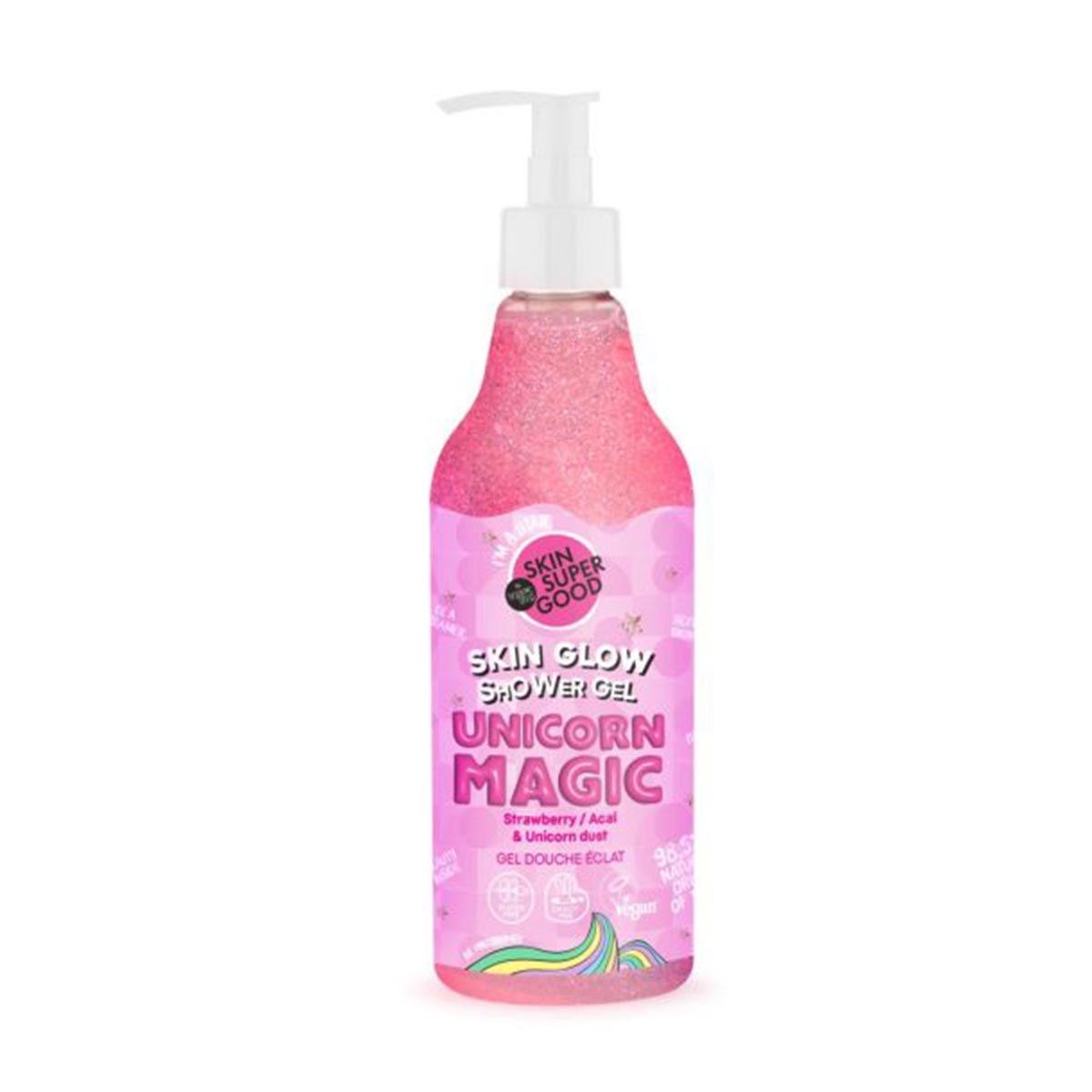 Natura Siberica Unicorn Magic Gel Strawberry 500ml Jag Couture London - New York
