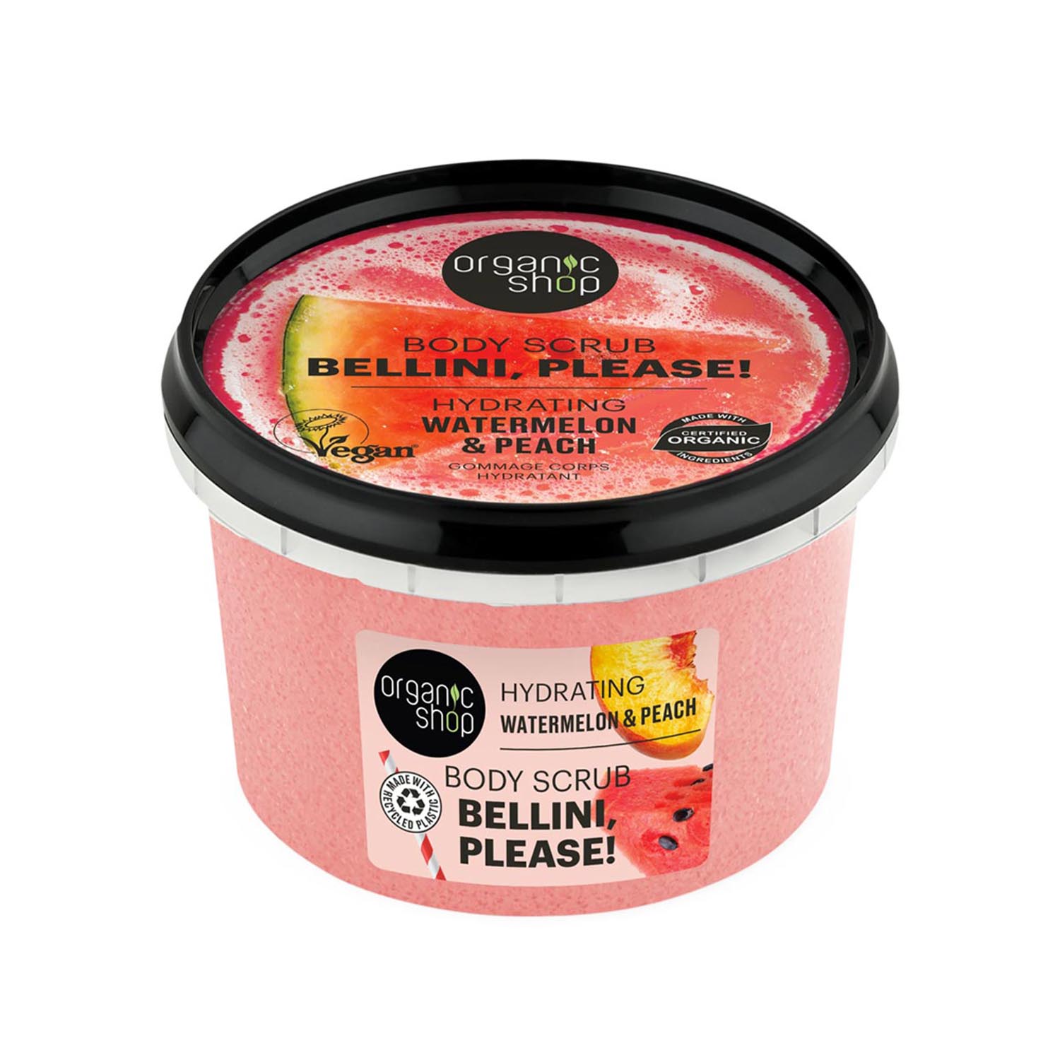 Organic Shop Hydrating Exfoliante Corporal Sandia 1un Jag Couture London - New York