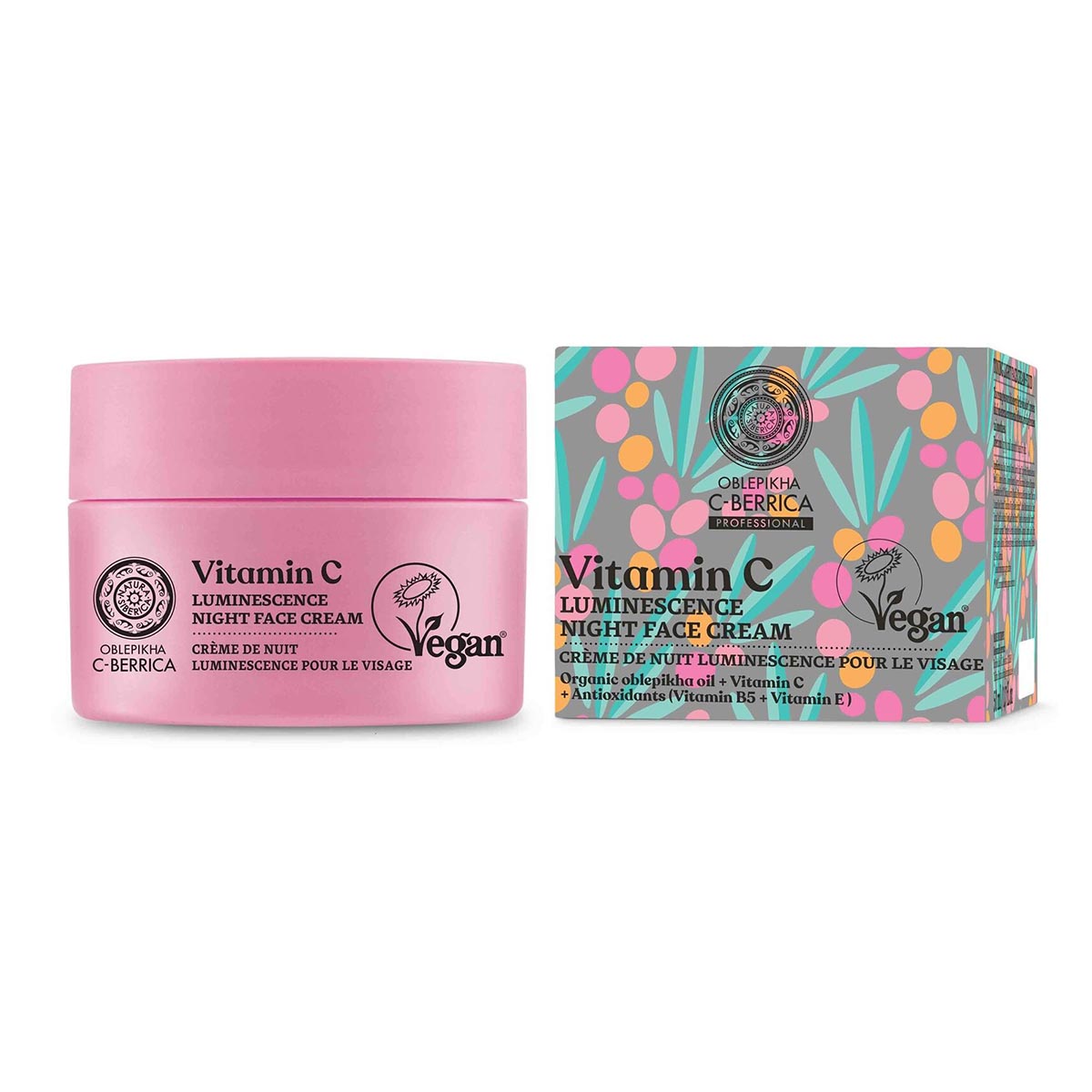 Natura Siberica Oblepikha C-Berrica Crema De Noche 50ml Jag Couture London - New York