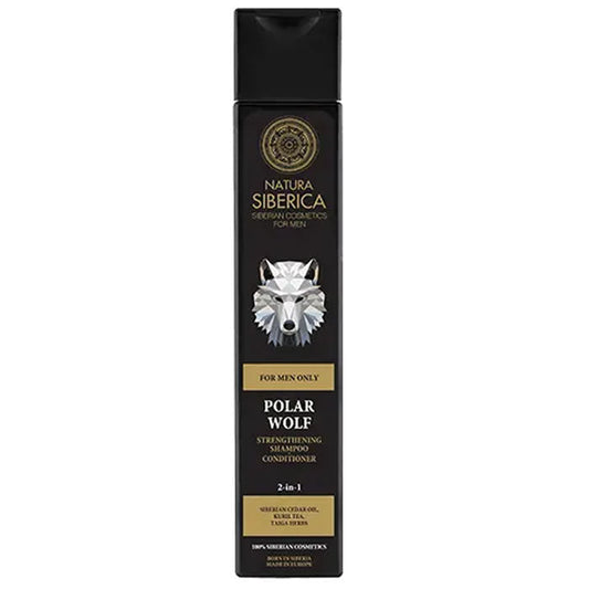 Natura Siberica Polar Wolf Strengthening Shampoo And Conditioner 250ml