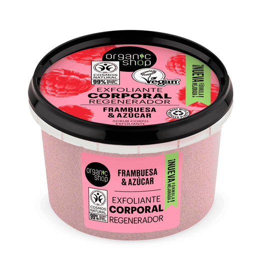 Organic Shop Frambuesa Exfoliante Corporal Frambuesa 250ml Jag Couture London - New York