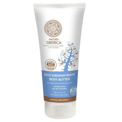 Natura Siberica Rich Siberian White Body Butter 200ml Jag Couture London - New York