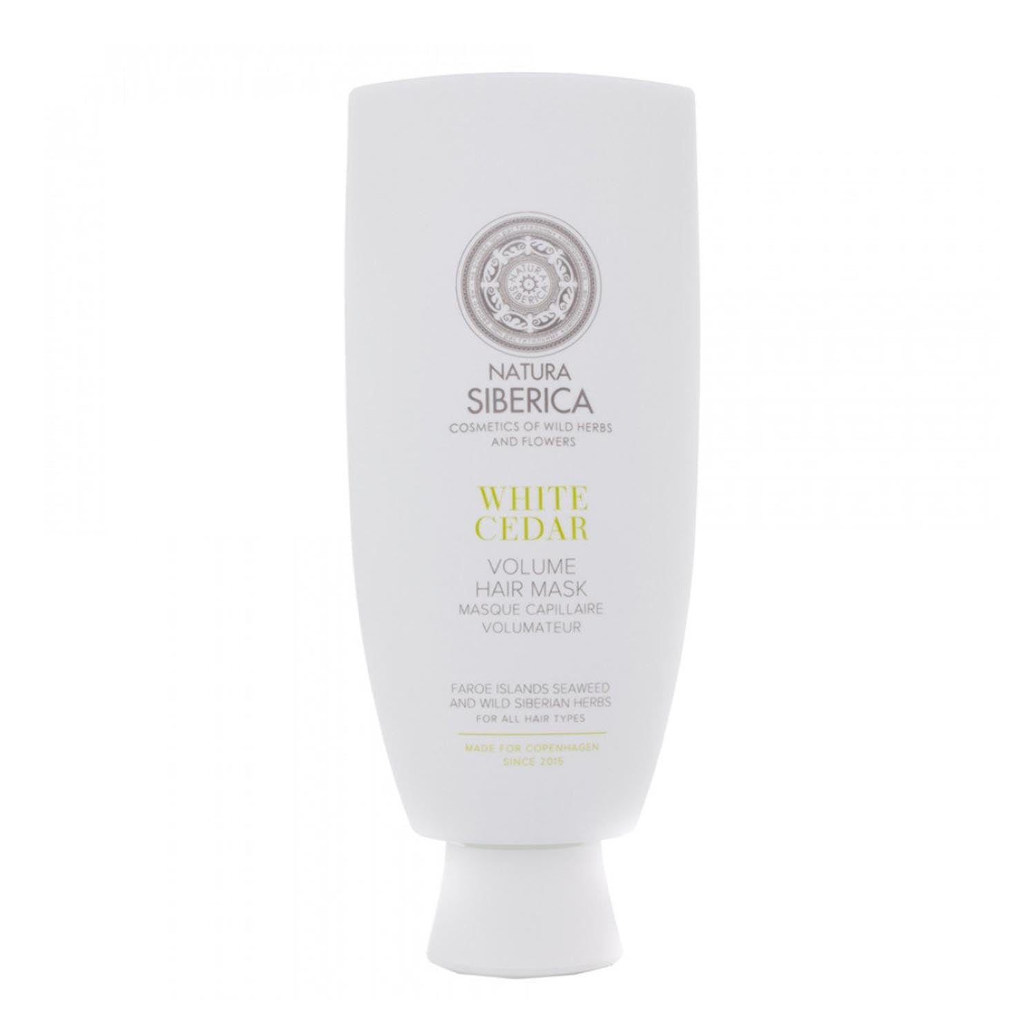 Natura Siberica White Cedar Mascarilla Capilar 400ml Jag Couture London - New York