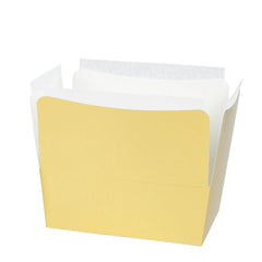 500g matt gold ballotin (with glassine liners) 135 x 76 x 65 Jag Couture London - New York