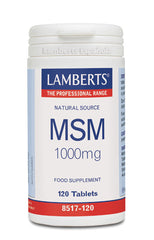 Lamberts Msm 1000 Mg 120 Tabs