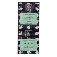 Apivita Beauty Express Moisturizing And Refreshing Face Mask With Aloe 2x8ml Jag Couture London - New York