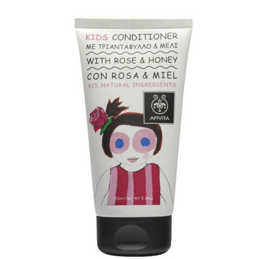 Apivita Kids Conditioner With Bulgarian Rose And Honey 150ml Jag Couture London - New York