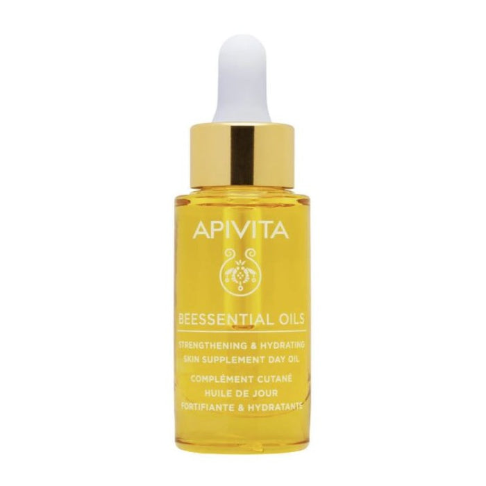 Apivita Beessential Oils Day Oil Skin Supplement Strengthens & Moisturizes 15ml Jag Couture London - New York