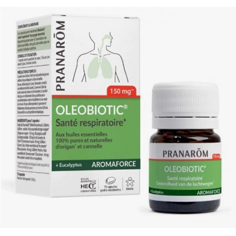 Pranarom Aromaforce Oleobiotic 15 Caps Jag Couture London - New York
