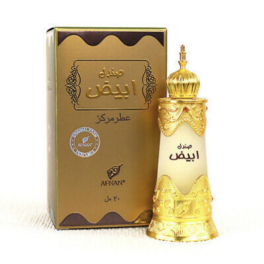 Afnan Abiyad Sandal Perfume Oil 20ml Jag Couture London - New York