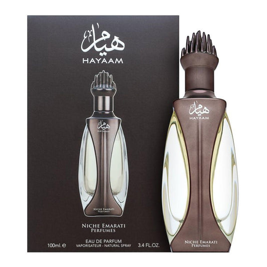 Lattafa Niche Emarati Hayaam Eau De Parfum 100ml Spray Jag Couture London - New York