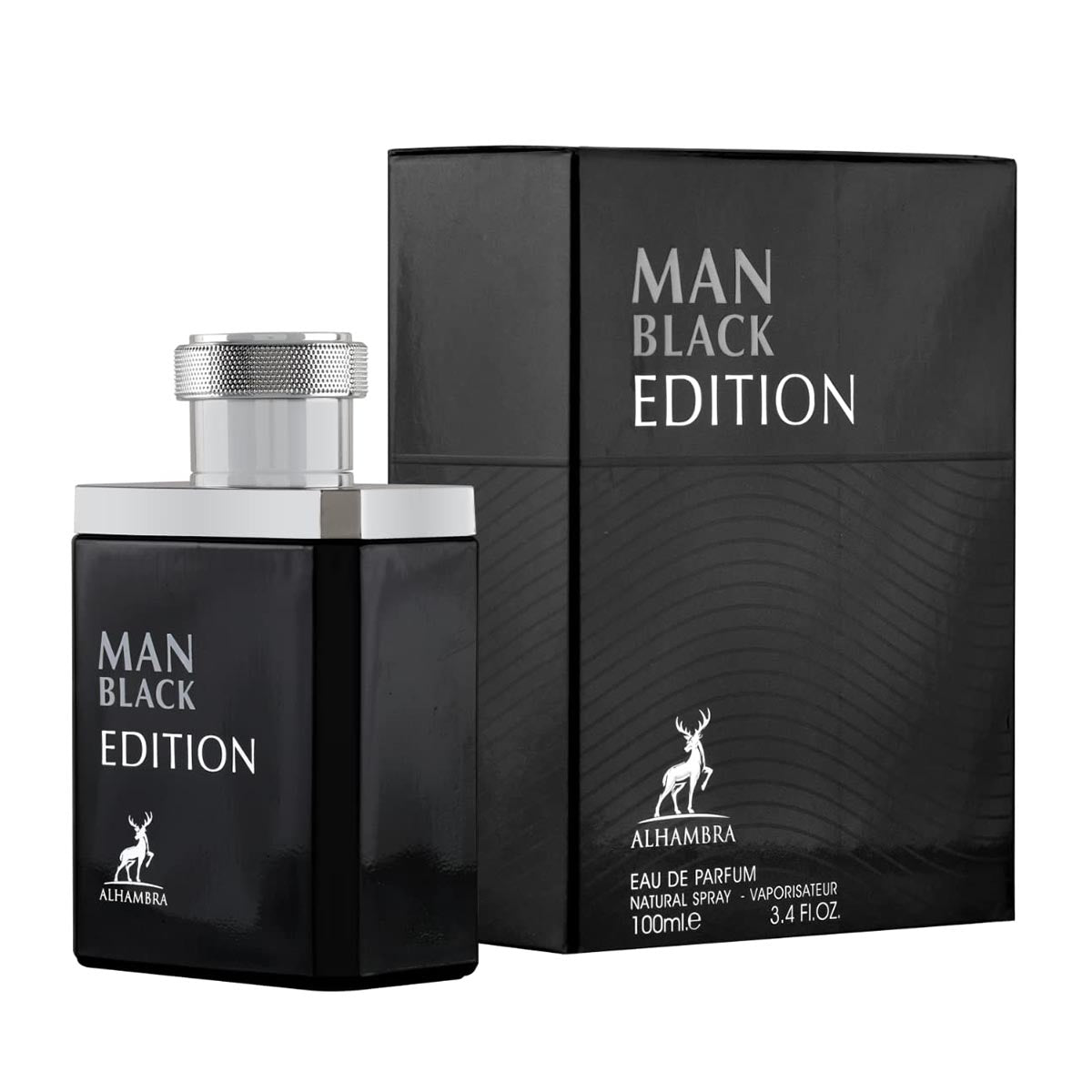 Maison Alhambra Black Man Edition Eau De Parfum 100ml Spray Jag Couture London - New York