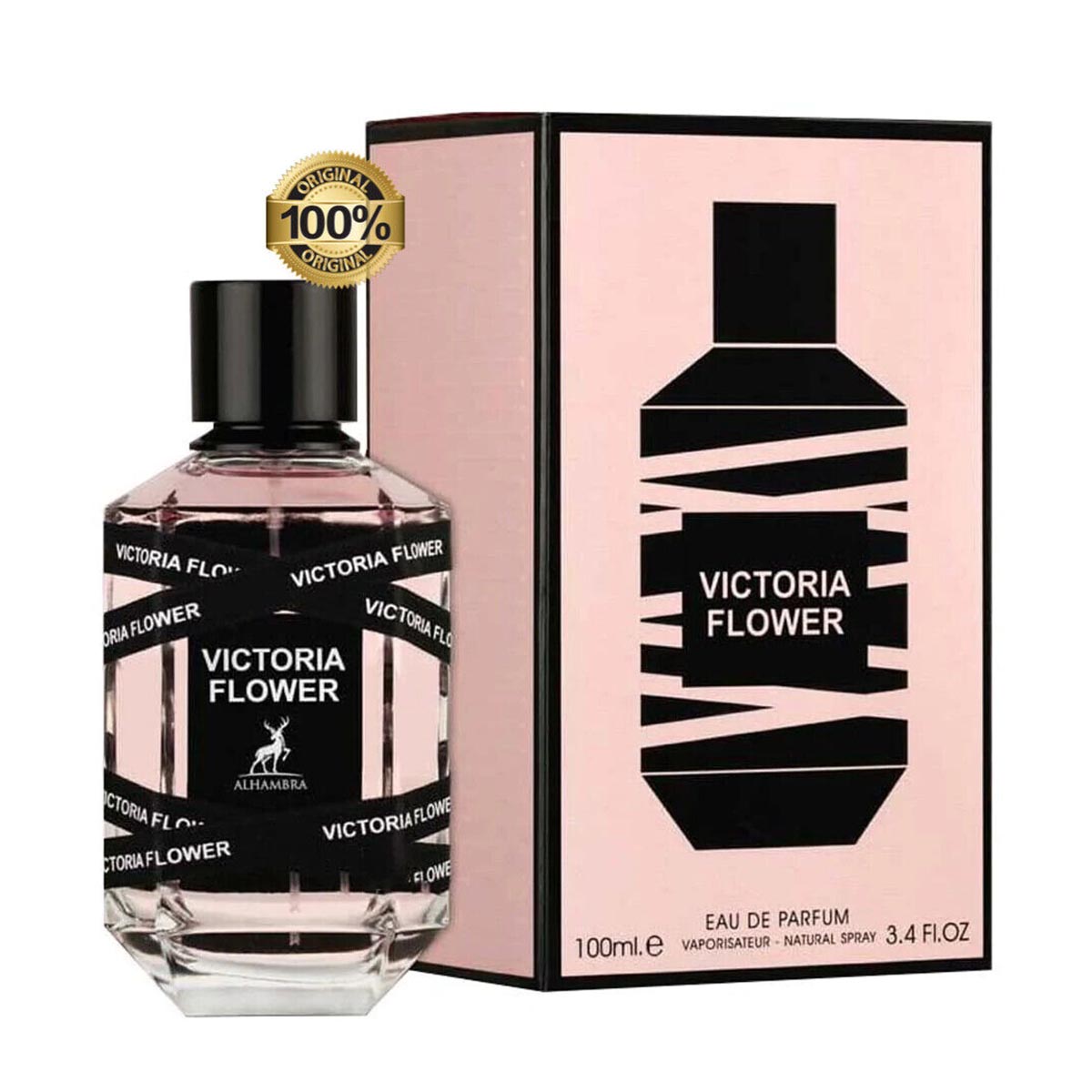 Maison Alhambra Victoria Flower Eau De Parfum 100ml Spray Jag Couture London - New York