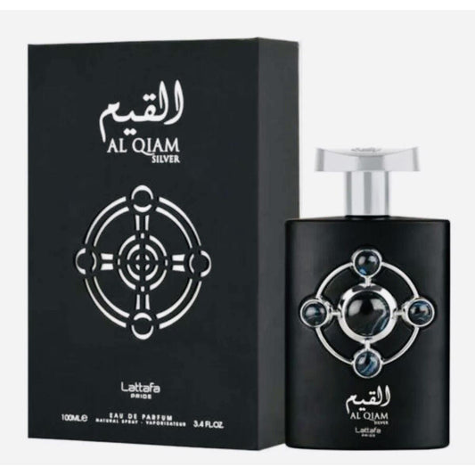 Lattafa Pride Al Qiam Silver Eau De Parfum 100ml Spray Jag Couture London - New York