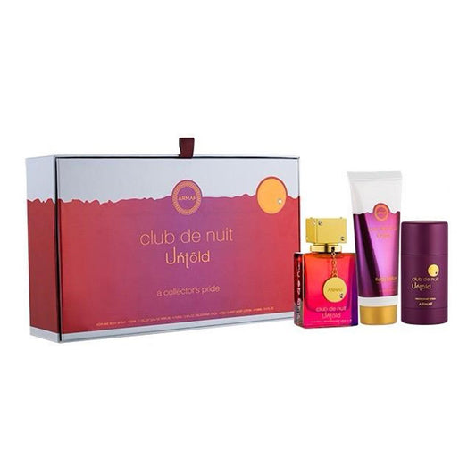 Armaf Untold Eau De Parfum 105un Spray Locion Corporal Perfumada 100ml Desodorante Stick 75ml Jag Couture London - New York