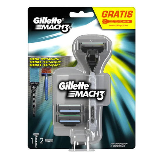 Gillette Mach3 And Refill 2 Units Jag Couture London - New York