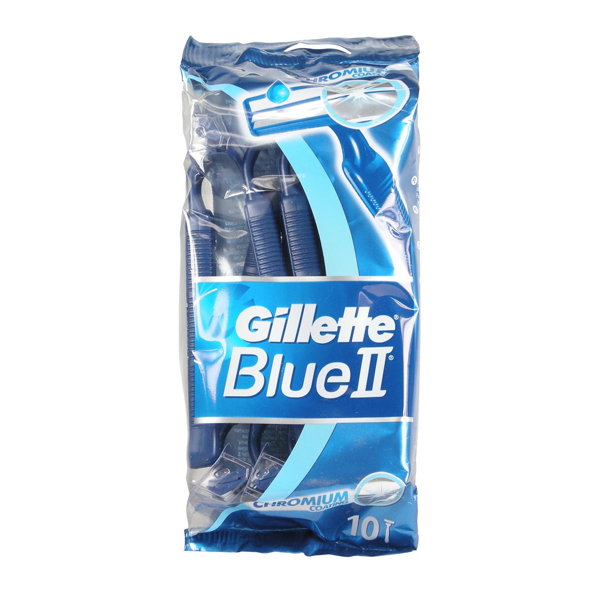 Gillette Blue II Pack 10 Units Jag Couture London - New York