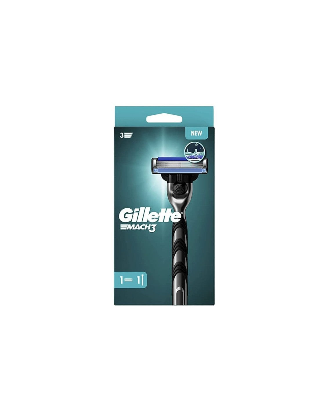 Maquina Gillette Mach-3 1 Rec Jag Couture London - New York