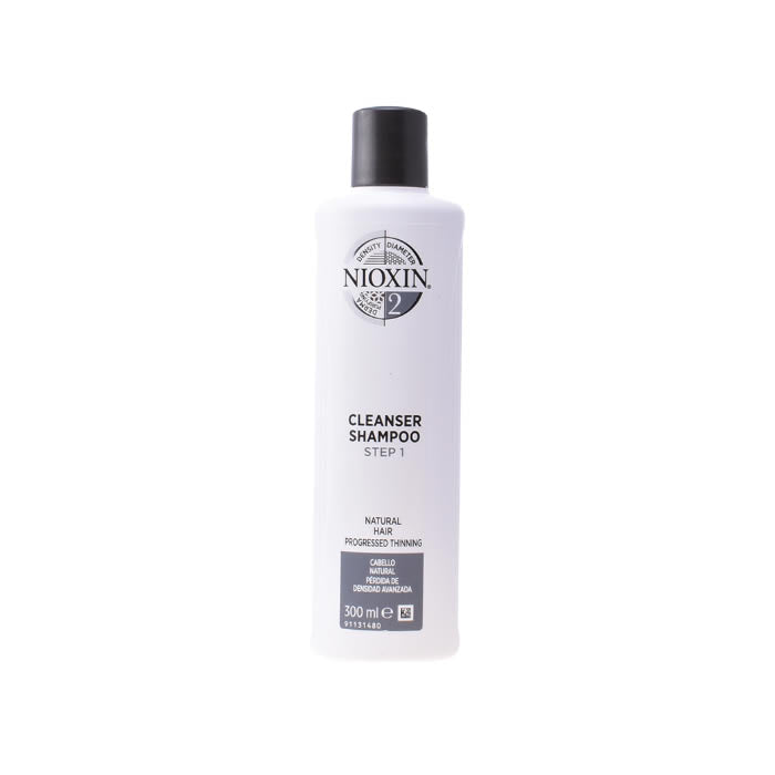 Nioxin System 2 Shampoo Volumizing Very Weak Fine Hair 300ml Jag Couture London - New York