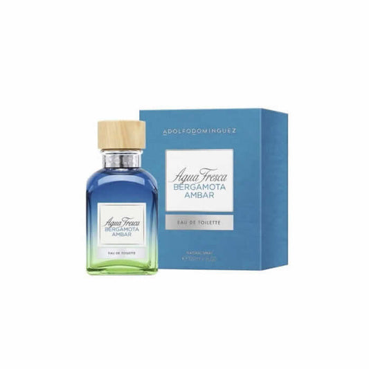 Adolfo Dominguez Agua Fresca Bergamota Ambar Eau De Toilette Spray 120ml Jag Couture London - New York