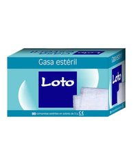 Indasec Loto Gasa Suave Hidrófila 100 Algodón 90 Uds Jag Couture London - New York