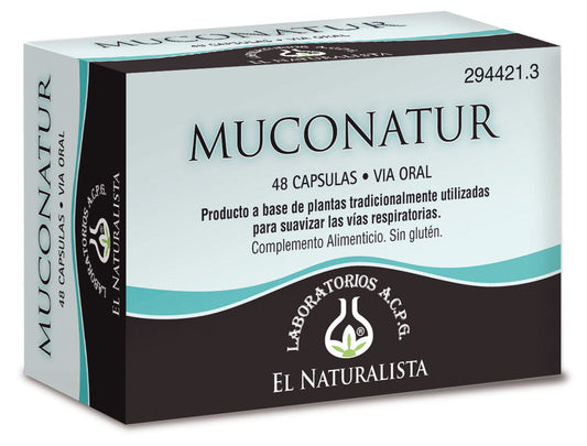 El Natural Muconatur 300 Mg X 48 Caps