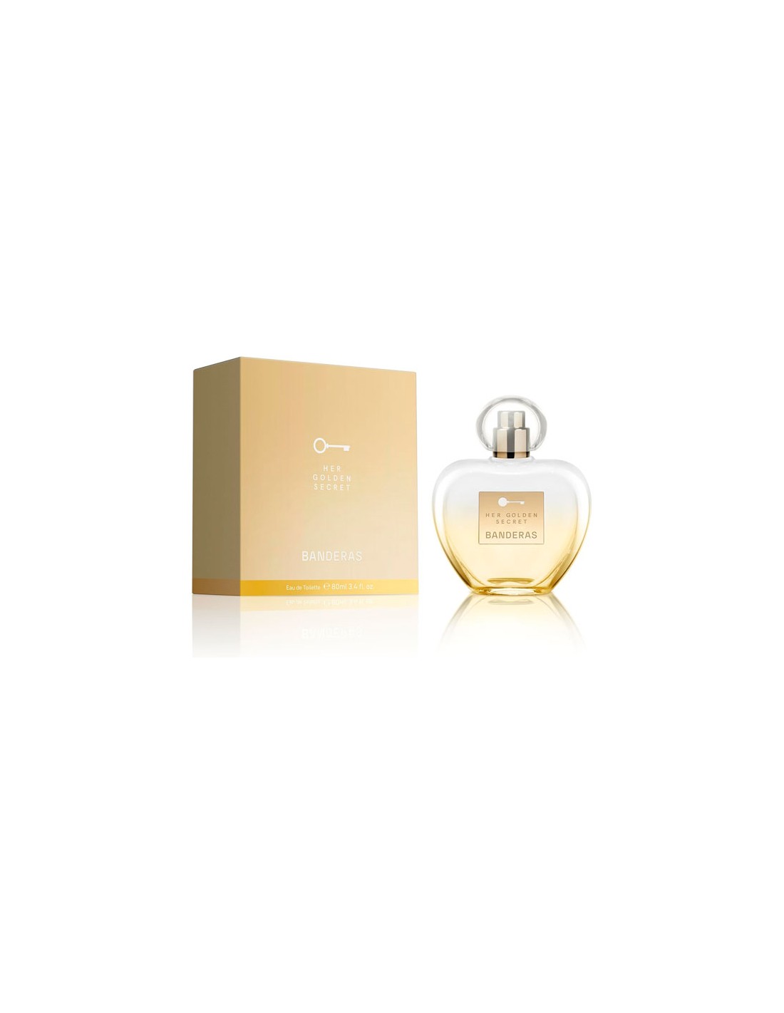 Puig Antonio Banderas Her Golden Secret Edt 80ml Spray Jag Couture London - New York