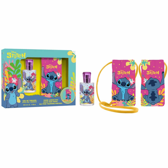Disney Stich Eau De Toilette Spray 100ml Set 2 Pieces Jag Couture London - New York