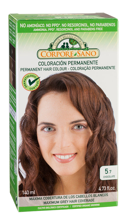 Corpore Tinte 5,7 Chocolate 140ml Bio