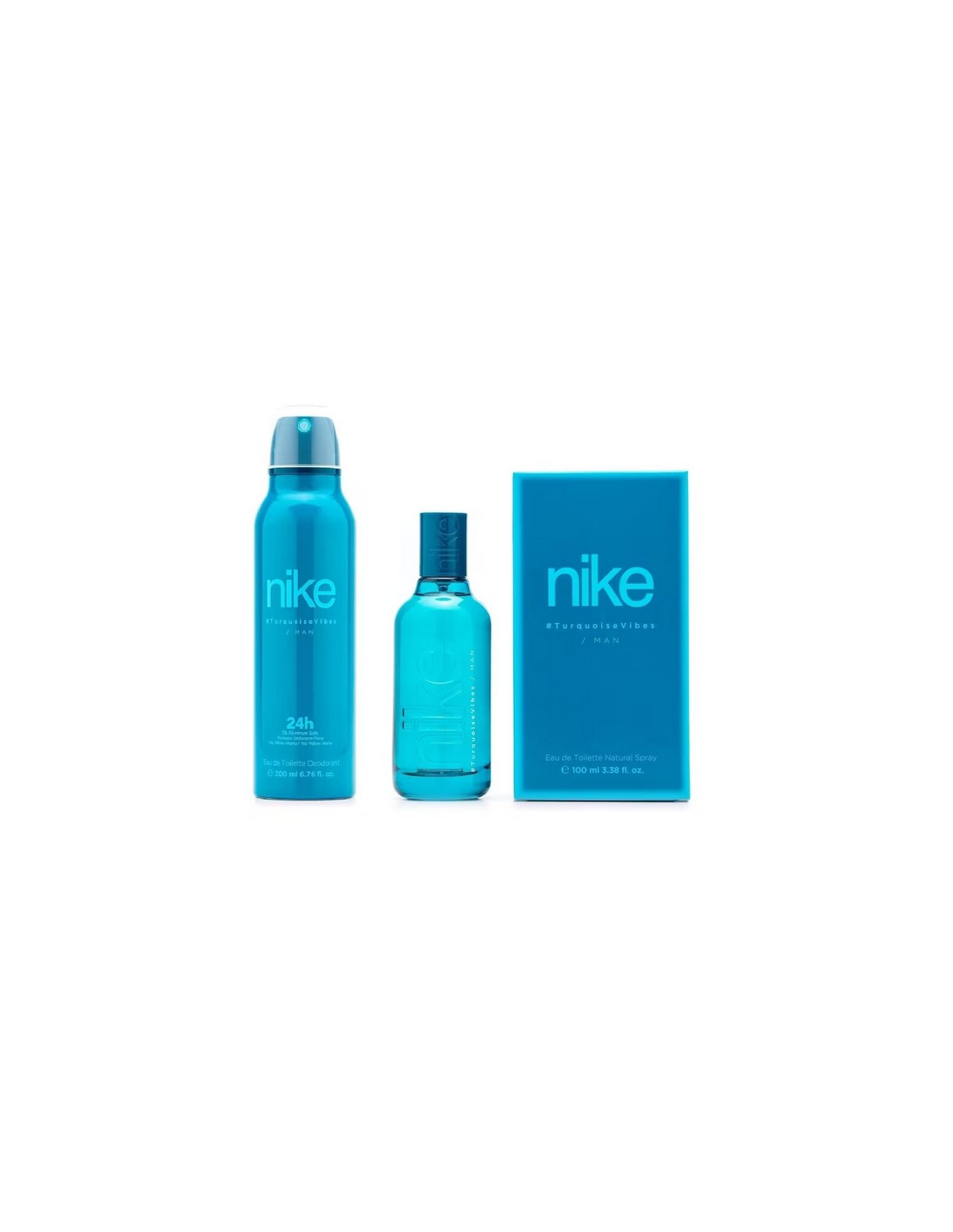 Nike Man Edt 100 Turquoise Vibes Desodorante Cof Jag Couture London - New York