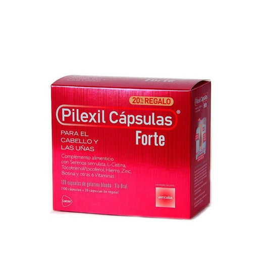 Pilexil Forte Capsules For Hair And Nails 100+20 Units Jag Couture London - New York