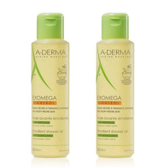 A-Derma Exomega Cleansing Oil Dry Skin 2x500ml Jag Couture London - New York