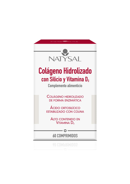 Natysal Colageno Con Silicio Vit D3 60 Comp